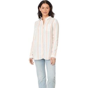 BEACHLUNCHLOUNGE BY ANTHRO STRIPED BUTTON DOWN!